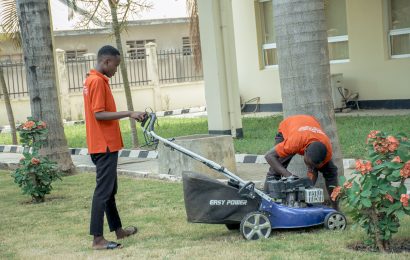 Guardeners Working together in our KICTC Compound