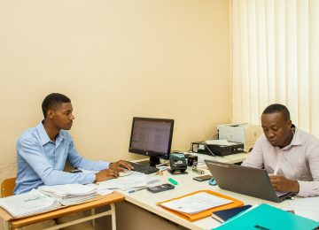 Accountants coordinating at Veta Kipawa ICTC after having Lunch
