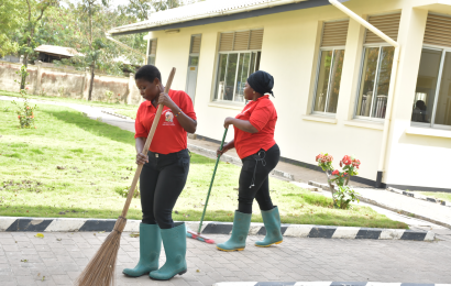 VETA KIPAWA Compound Cleaning early in the Morning